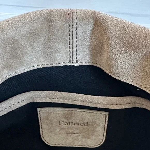 Flattered Brown Suede Bag - Picture 2 of 4